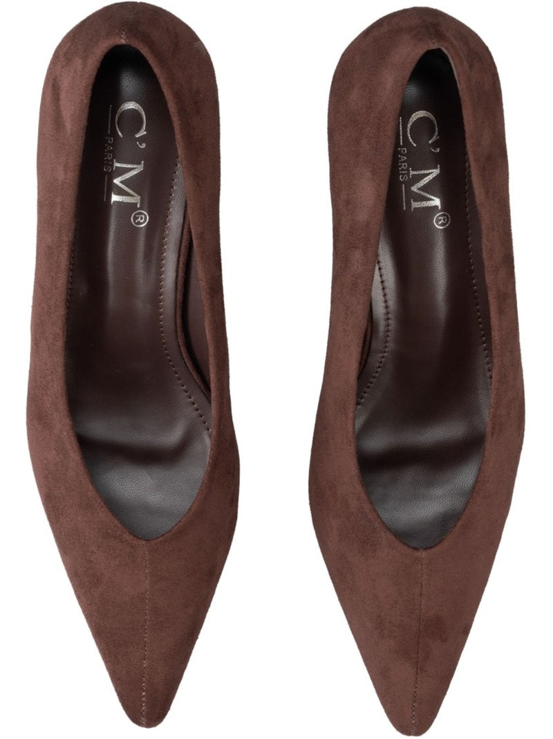 Escarpins kebello Marron - Kiabi