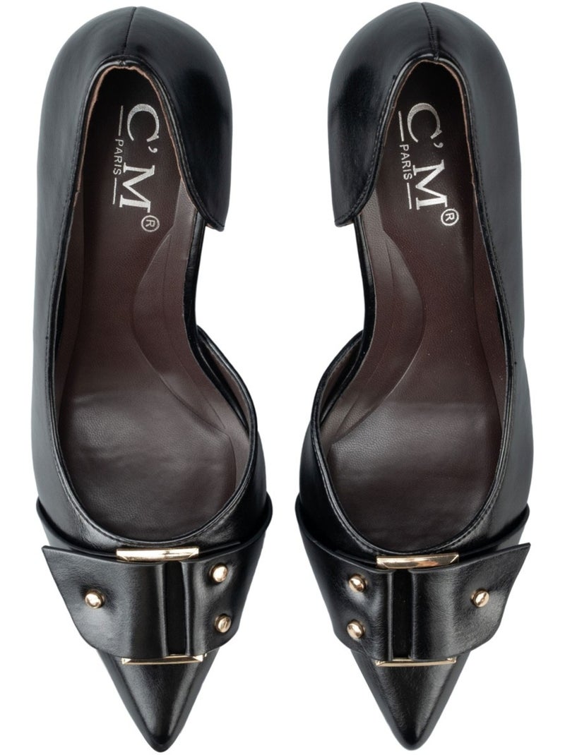 Escarpins kebello Noir Noir - Kiabi