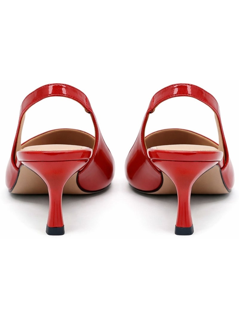 Escarpins Kebello Rouge - Kiabi