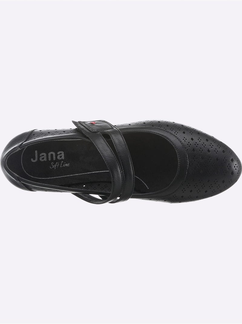 Escarpins Largeur Pied Fort - Taille Standard - Witt Noir - Kiabi