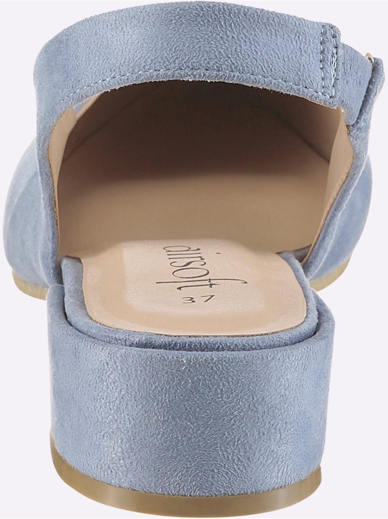 Escarpins Largeur Pied Normal - Taille Standard - Witt Bleu clair - Kiabi