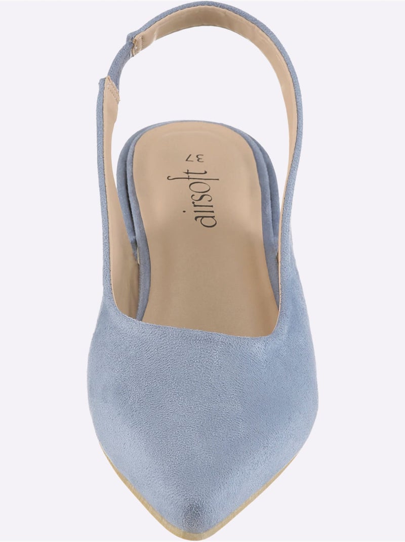 Escarpins Largeur Pied Normal - Taille Standard - Witt Bleu clair - Kiabi