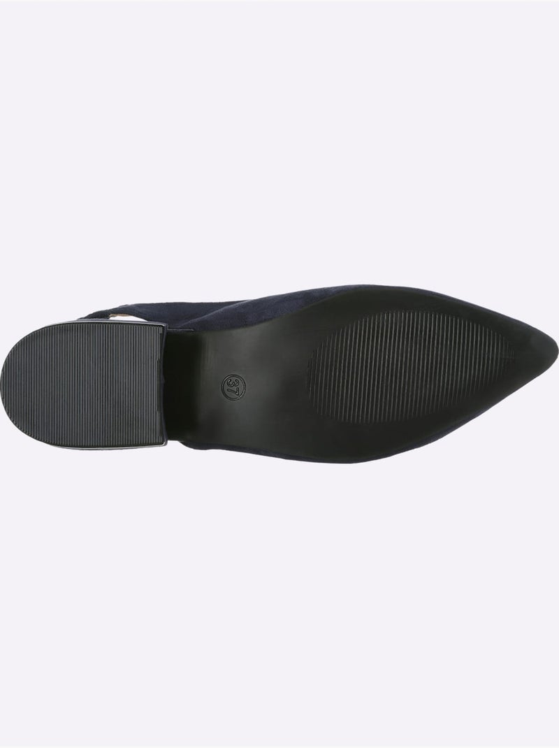Escarpins Largeur Pied Normal - Taille Standard - Witt Bleu foncé - Kiabi