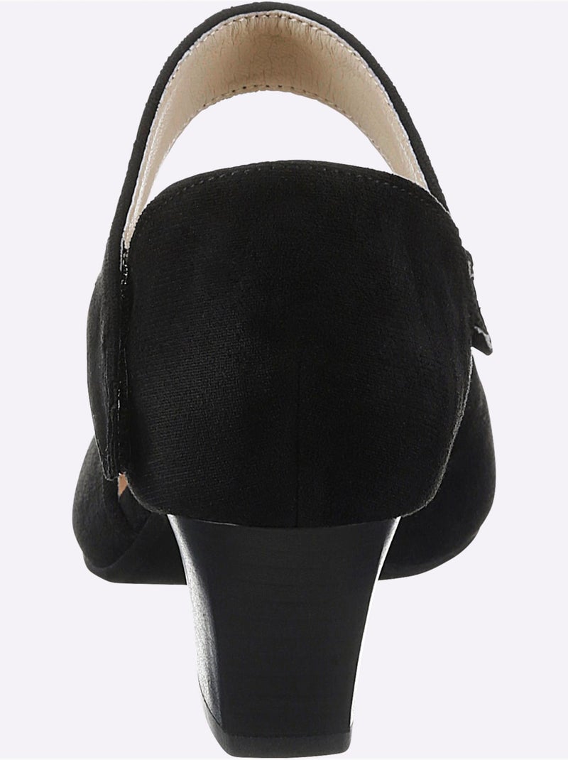 Escarpins Largeur Pied Normal - Taille Standard - Witt Noir - Kiabi