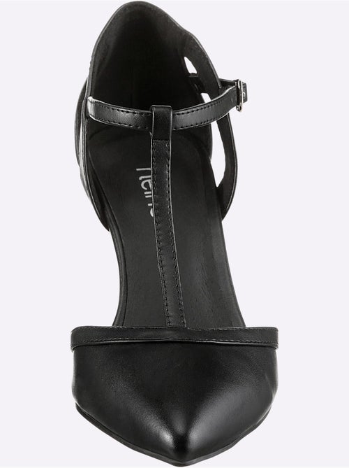 Escarpins Matière Synthétique Imitation Nappa - Taille Standard - helline - Kiabi