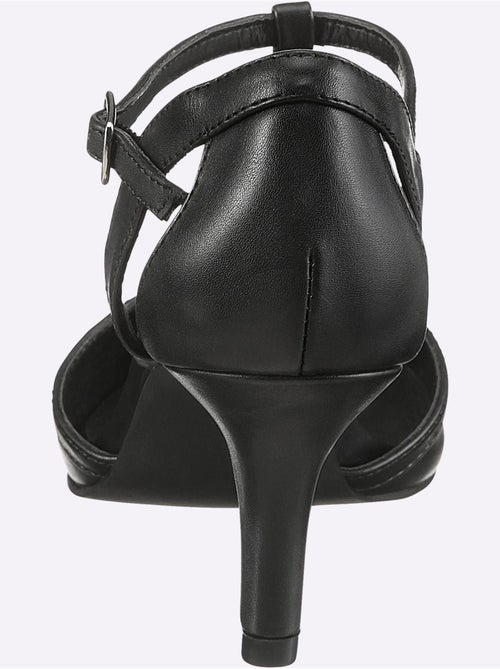 Escarpins Matière Synthétique Imitation Nappa - Taille Standard - helline - Kiabi