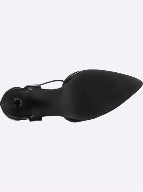 Escarpins Matière Synthétique Imitation Nappa - Taille Standard - helline - Kiabi