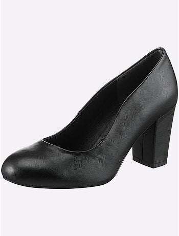 Escarpins Matière Synthétique Imitation Nappa - Taille Standard - Helline