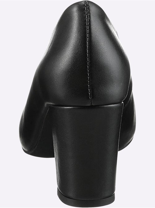 Escarpins Matière Synthétique Imitation Nappa - Taille Standard - Helline - Kiabi Escarpins Matière Synthétique Imitation Nappa - Taille Standard - Helline - Kiabi