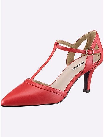 Escarpins Matière Synthétique Imitation Nappa - Taille Standard - Helline