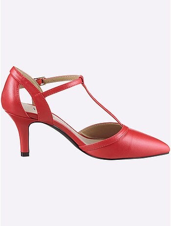 Escarpins Matière Synthétique Imitation Nappa - Taille Standard - Helline