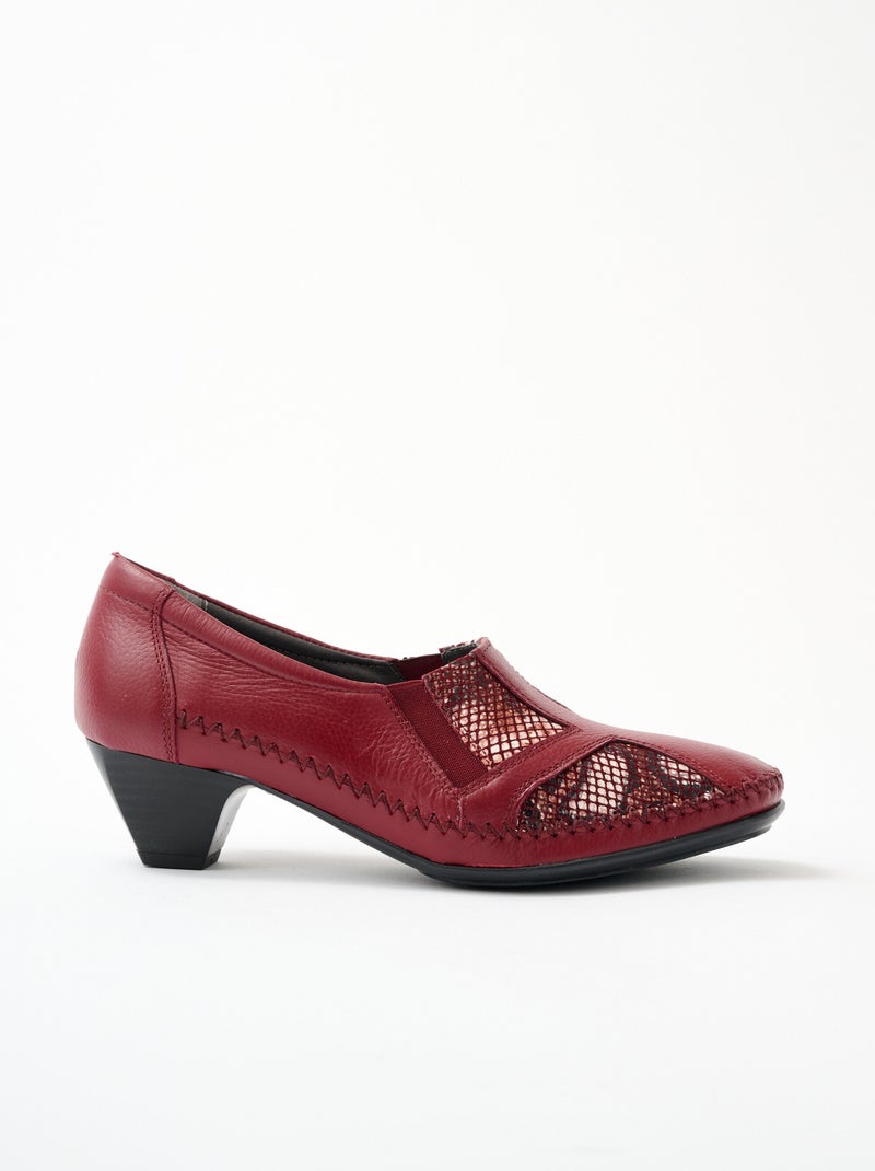 Escarpins montage intégral pieds sensibles - Afibel Bordeaux - Kiabi