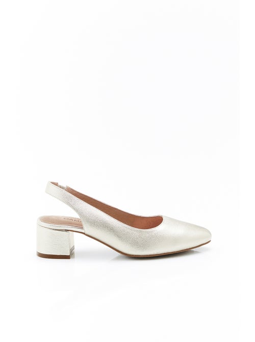 Escarpins ouverts à bout pointu - Damart - Kiabi