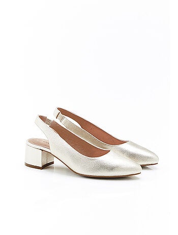 Escarpins ouverts à bout pointu - Damart