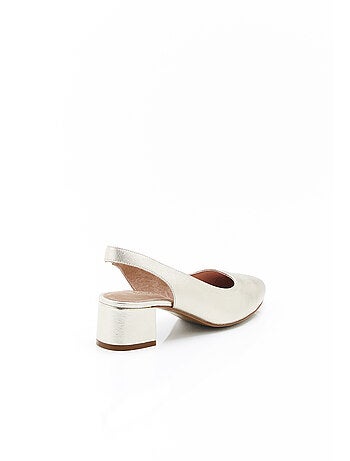 Escarpins ouverts à bout pointu - Damart