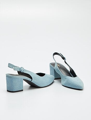 Escarpins ouverts à bout pointu