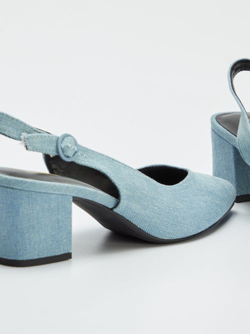 Escarpins ouverts à bout pointu - Kiabi