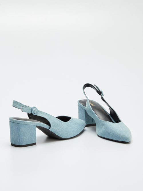 Escarpins ouverts à bout pointu - Kiabi