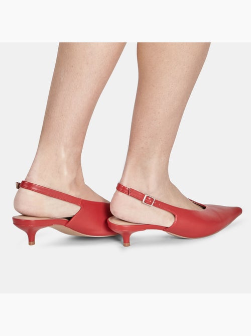 Escarpins slingback avec bride réglable Bata - Kiabi