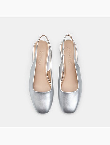 Escarpins slingback avec talon bloc