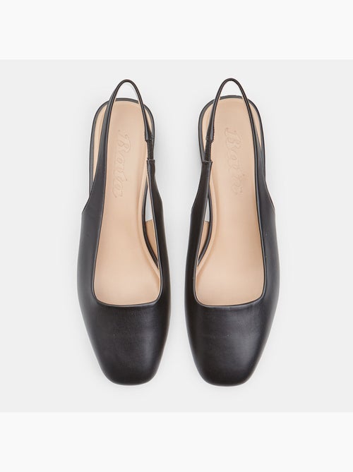 Escarpins slingback avec talon bloc - Kiabi