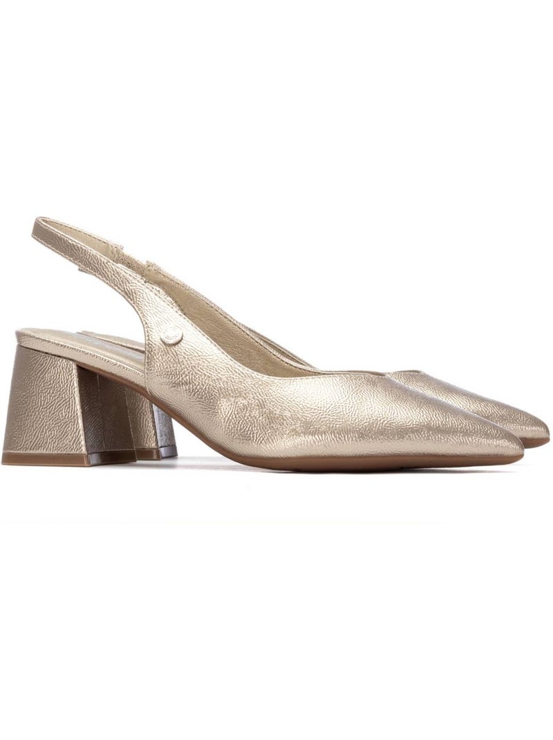Escarpins slingback Doré/or - Kiabi