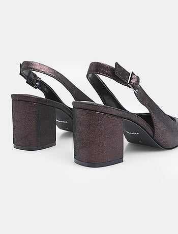 Escarpins Slingback en cuir BATA