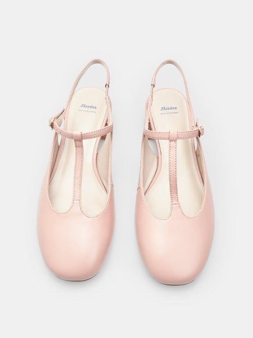 Escarpins slingback en cuir confortables  BATA - Kiabi