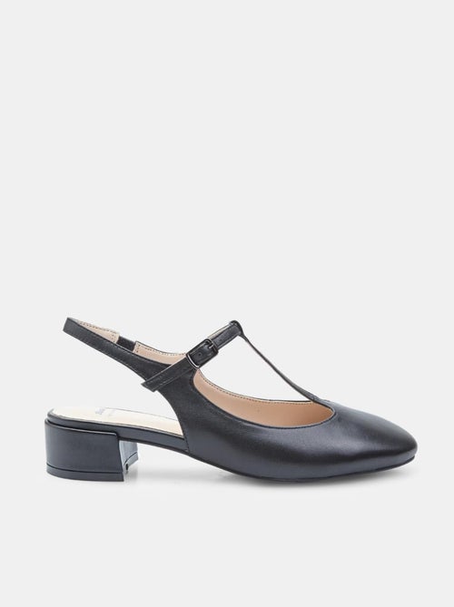 Escarpins slingback en cuir confortables  BATA - Kiabi