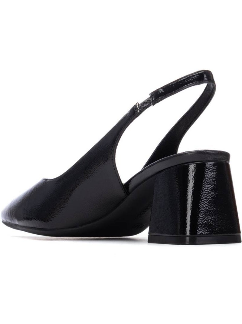 Escarpins slingback Noir - Kiabi