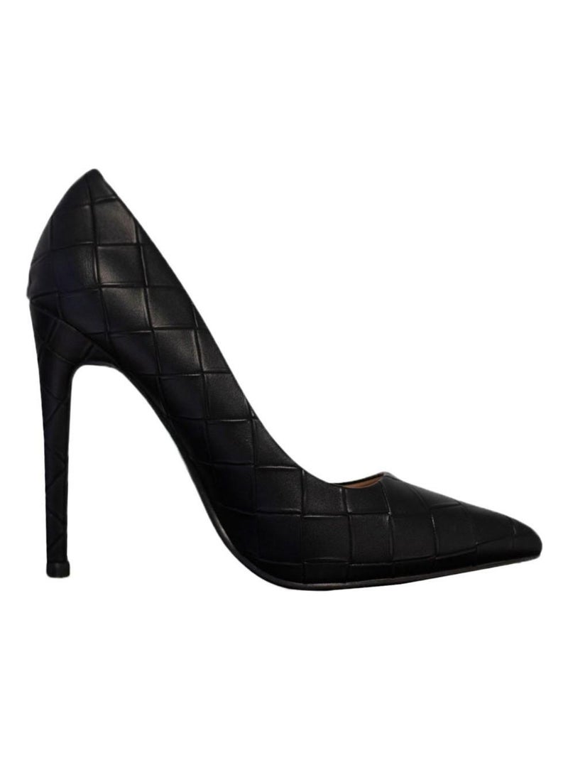 Escarpins talon aiguille Kebello Noir Noir - Kiabi