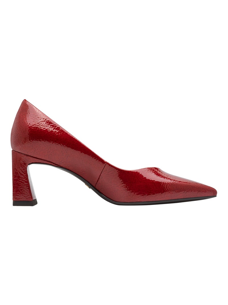 Escarpins talon tamaris Rouge - Kiabi