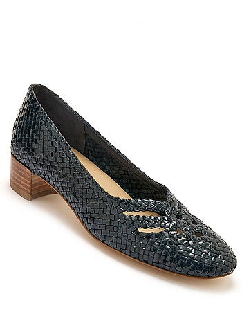 Escarpins tressés semelle confort - PEDICONFORT