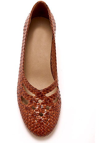 Escarpins tressés semelle confort - PEDICONFORT