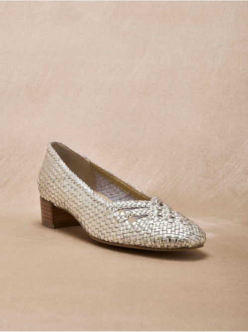 Escarpins tressés semelle confort - PEDICONFORT - Kiabi