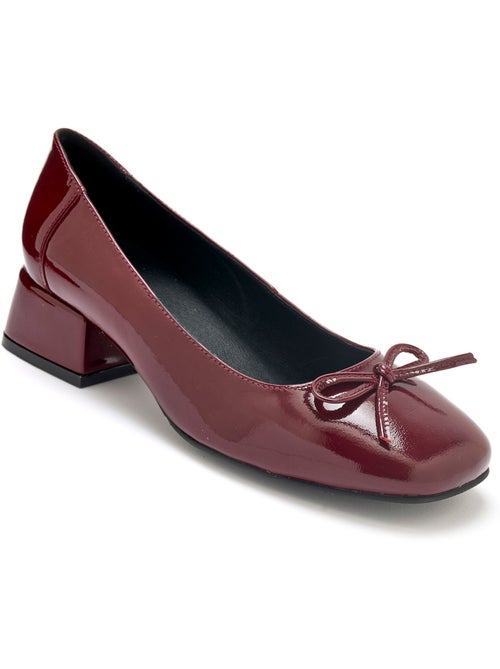 Escarpins vernis talon bloc - PEDICONFORT - Kiabi