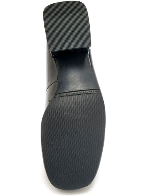 Escarpins vernis talon bloc - PEDICONFORT - Kiabi