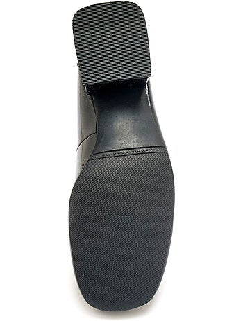 Escarpins vernis talon bloc