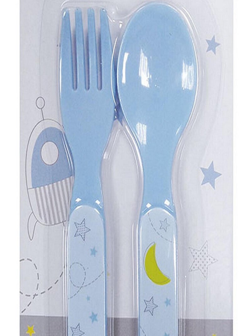 Espace Ensemble Couverts (Fourchette, Cuillere) Multicolore - Kiabi