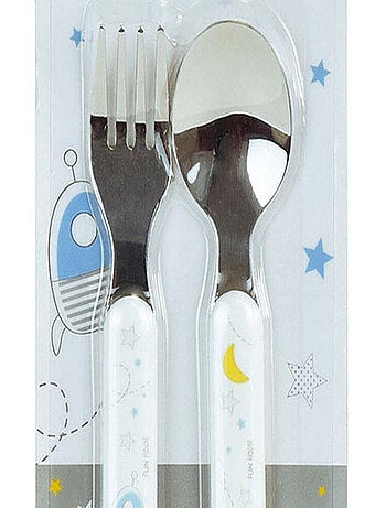 Espace Ensemble Couverts Inox (Fourchette, Cuillere)