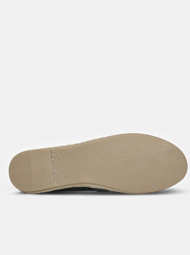 Espadrille en daim BATA Bleu - Kiabi