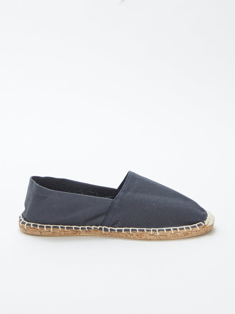 Espadrille en mesh Bleu - Kiabi