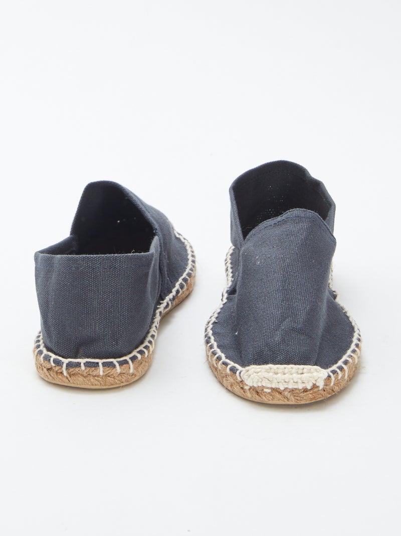 Espadrille en mesh Bleu - Kiabi