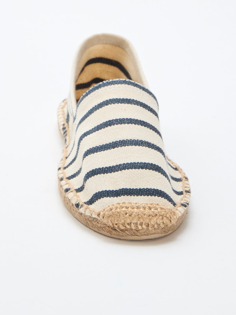 Espadrille en mesh Bleu - Kiabi