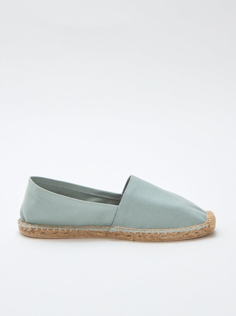 Espadrille en mesh Vert - Kiabi