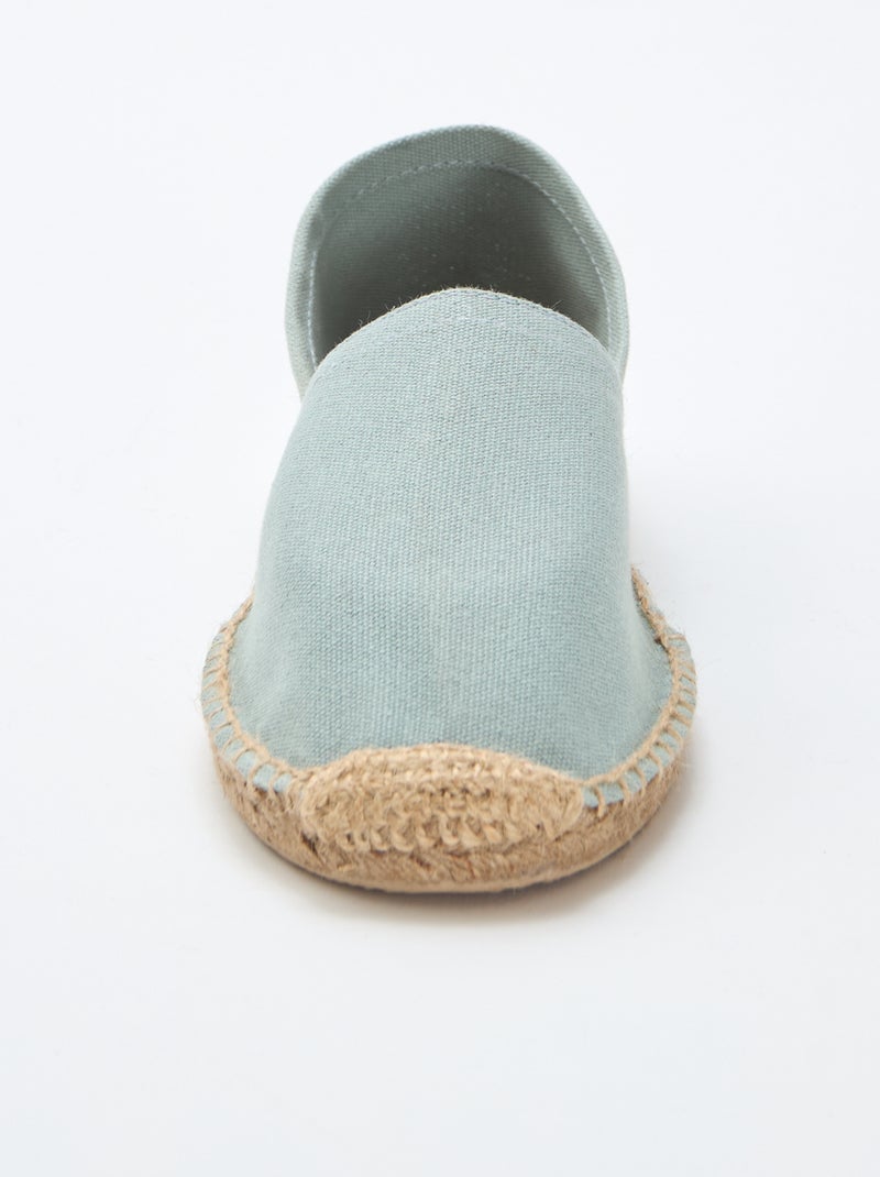 Espadrille en mesh Vert - Kiabi