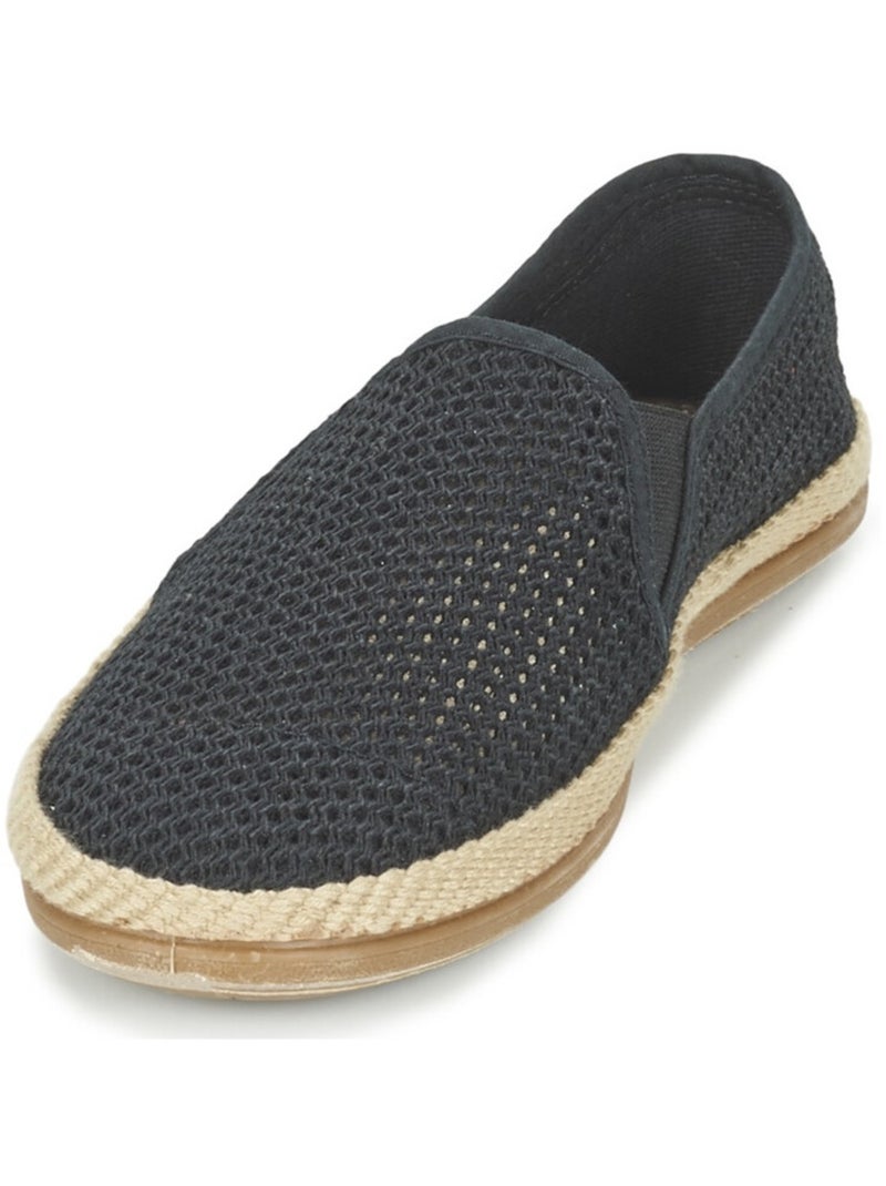 Espadrille en Toile Victoria. Noir - Kiabi