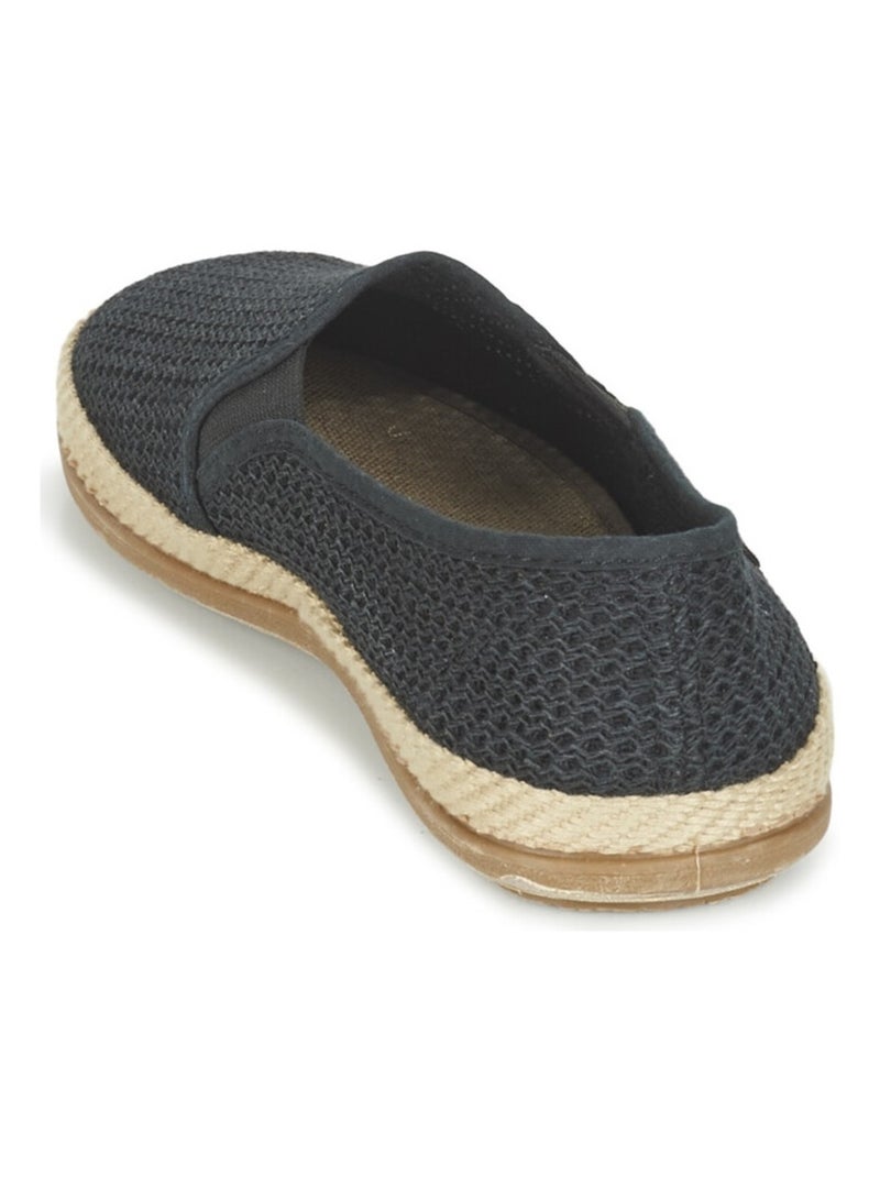 Espadrille en Toile Victoria. Noir - Kiabi