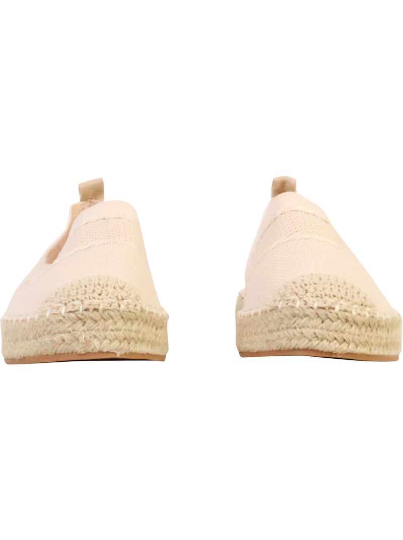 Espadrilles à Enfiler Joia Beige - Kiabi