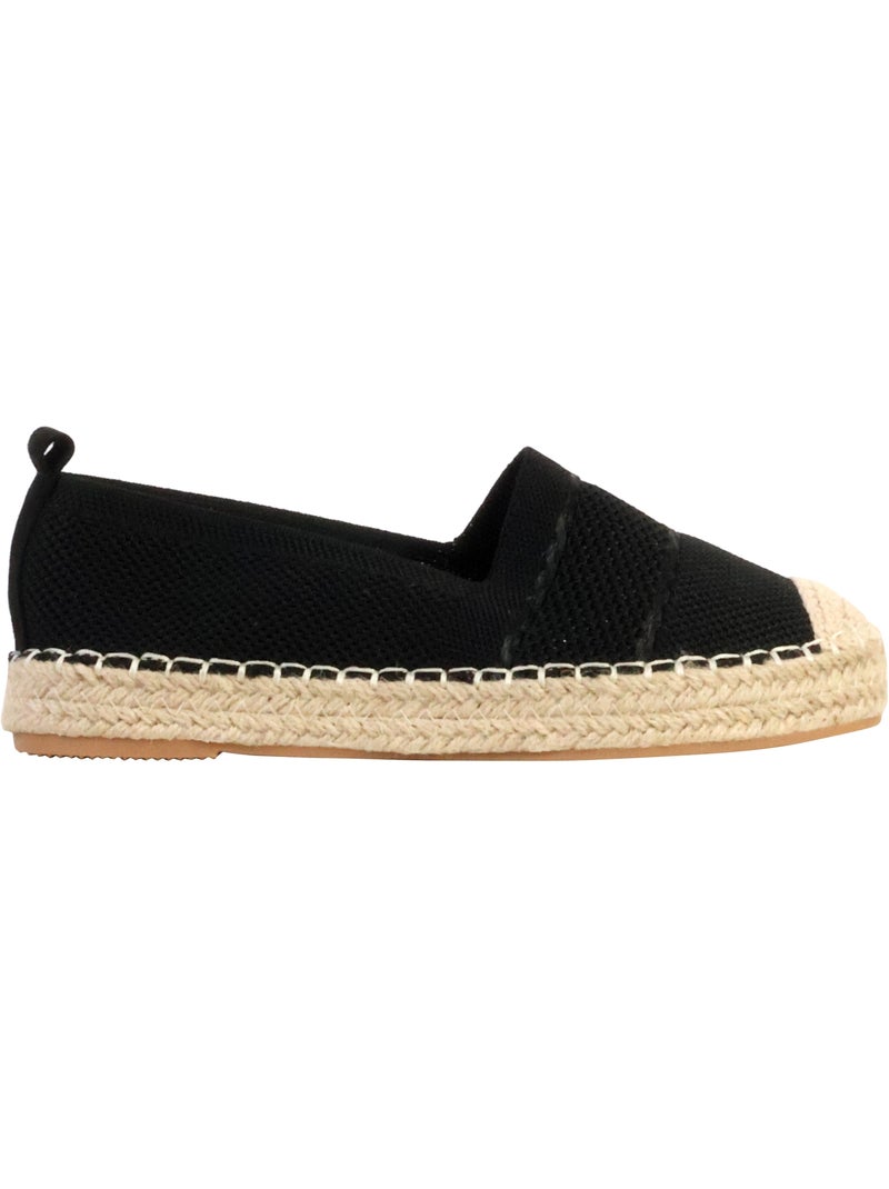 Espadrilles à Enfiler Joia Noir - Kiabi